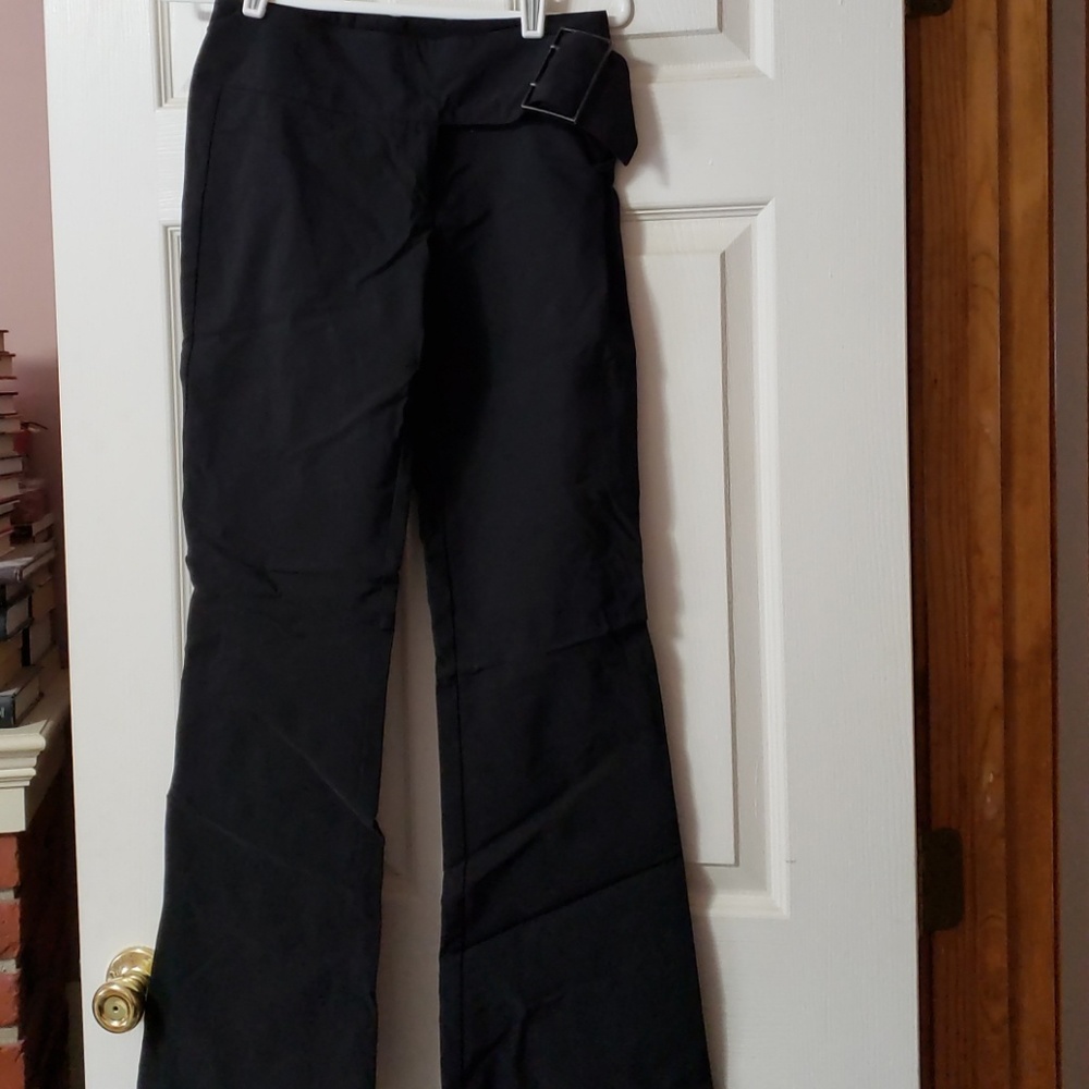 Cache bootcut black pants Size 0
